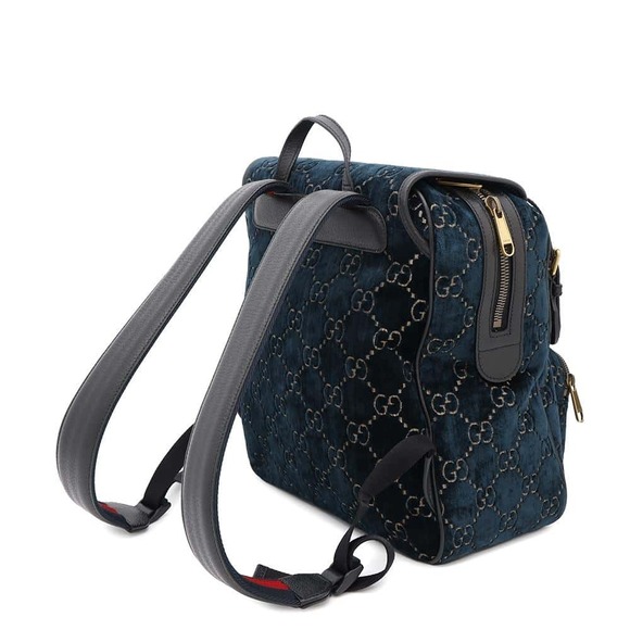 Gucci GG Velvet Backpack Rucksack Daypack Bag main image 9